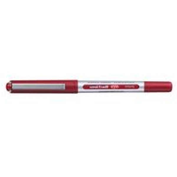 Uni-Ball Liquid Ink Rollerball Pen UB-150E Red Pack of 12 534107000