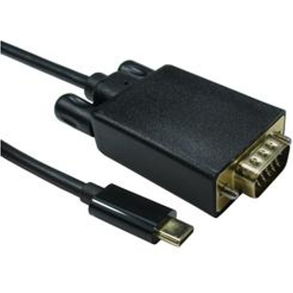 5 Star VGA to USB-C Adapter Cable 2m