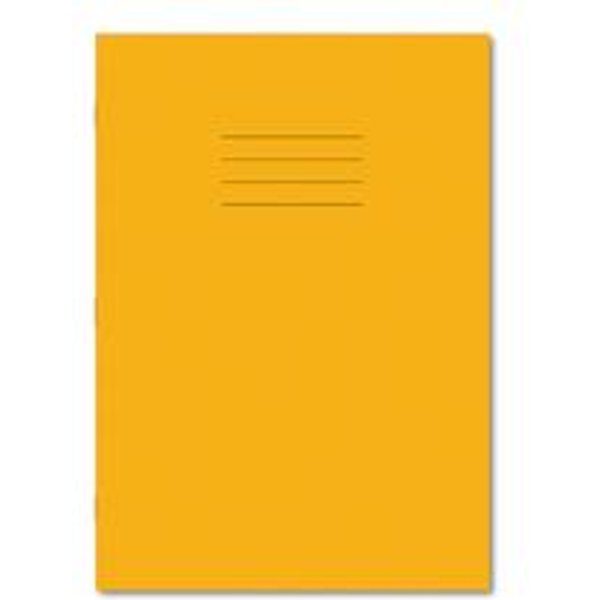 Hamelin Exercise Book 10mm Squared 64 Page A4 Yellow (Pack of 50)