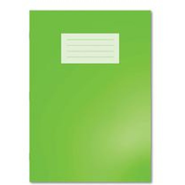 Hamelin Oxford Exercise Book 8mm Lined 64 Page A4 Light Green (Pk 50)