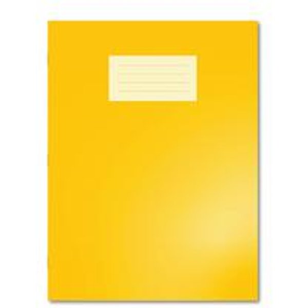 Hamelin Oxford Exercise Book 12mm Squared A4+ Yellow (Pack of 50)
