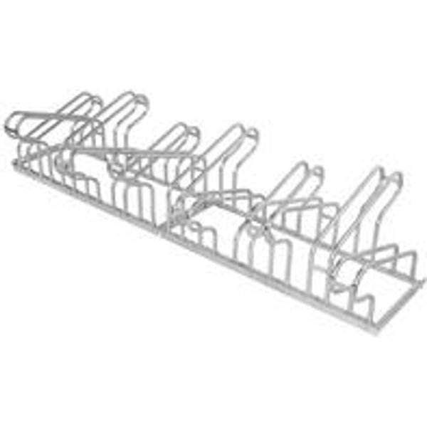 5 Star Dual-Sided Bicycle Rack for 6-12 Cycles