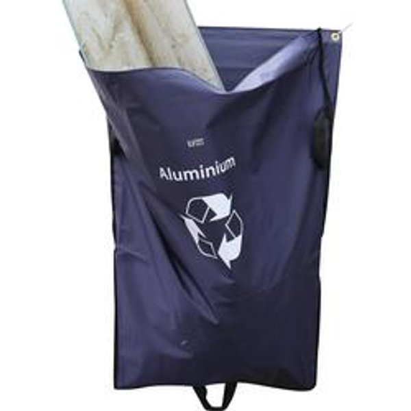 2Work 160 Litre Aluminium Tidy Sack in Blue Vinyl