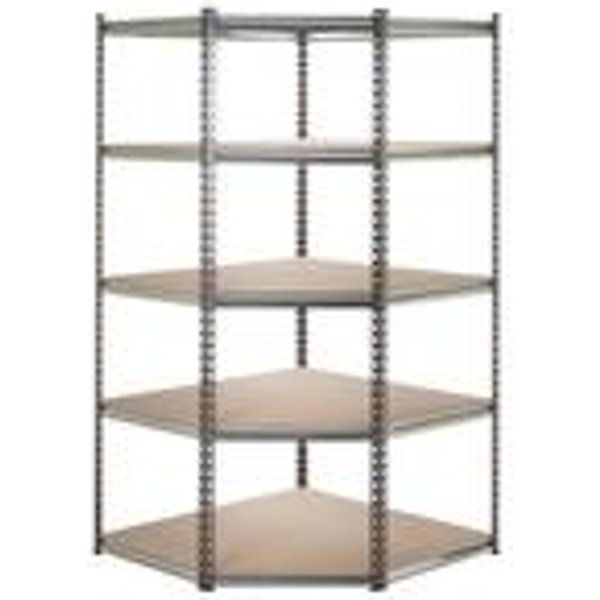 5 Star Heavy Duty 5 Tier Corner Shelving Unit
