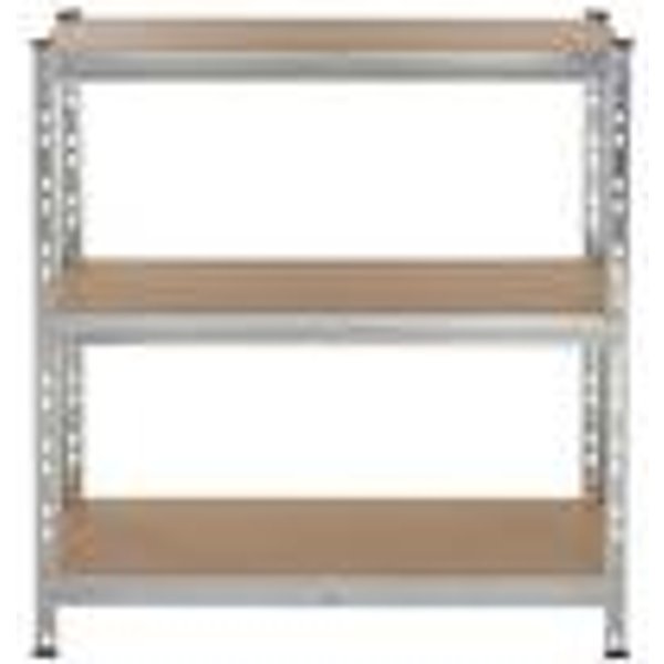 5 Star Heavy Duty 3 Tier Shelving Unit 900x400x900mm