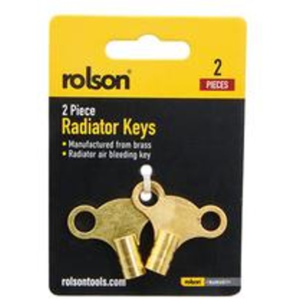 Rolson 25 Pack Brass Radiator Keys