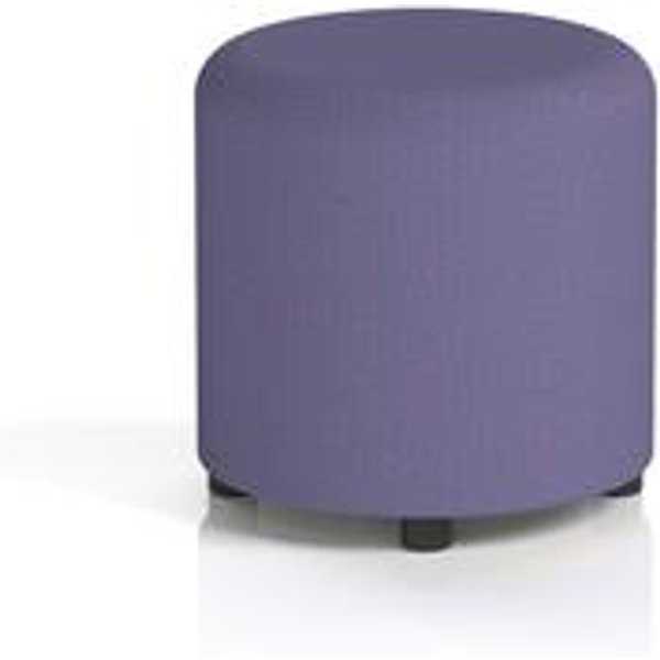 Harlestone Small Round Stool in Synergy Fabric