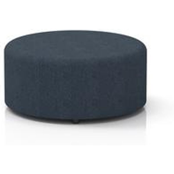 Harlestone Large Round Stool in Rivet Fabric
