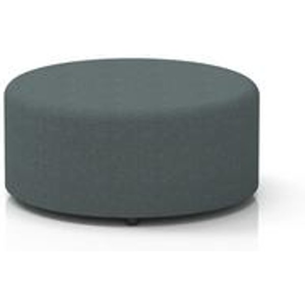 Harlestone Large Round Stool in Flax Fabric