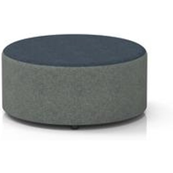 Harlestone Large Round Stool in Rivet Fabric