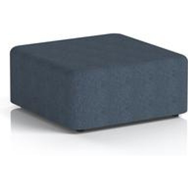 Harlestone Large Square Stool in Rivet Fabric