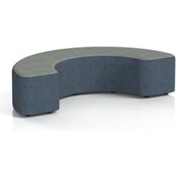 Harlestone 180 Degree Stool in Rivet Fabric