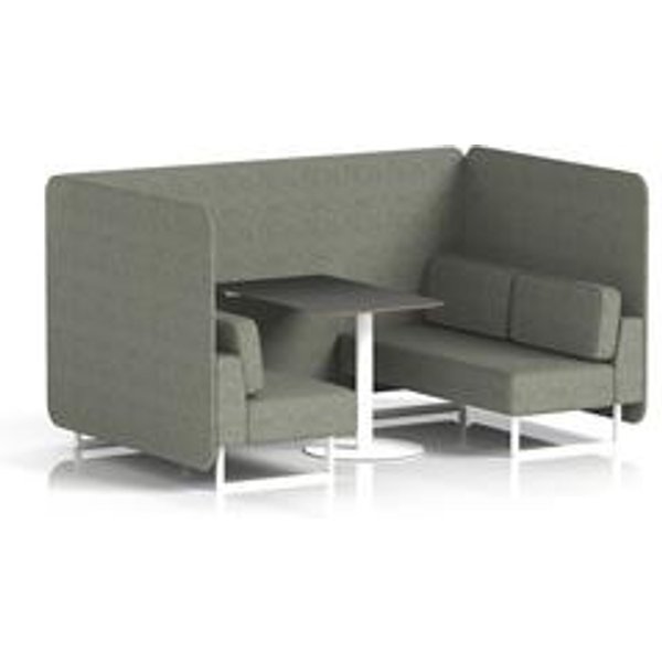 Brixworth 4-Seater Bench Booth with Integrated Table