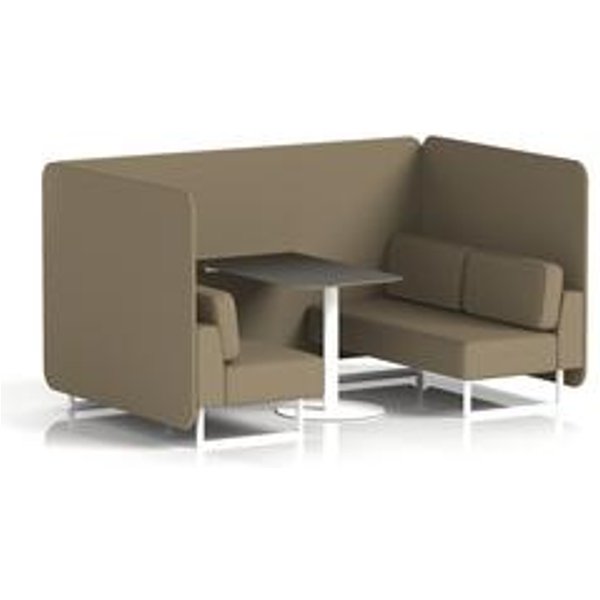Brixworth 4-Seater Bench Booth with Table