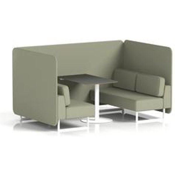 Brixworth Newbury 4-Seater Bench Booth with Table