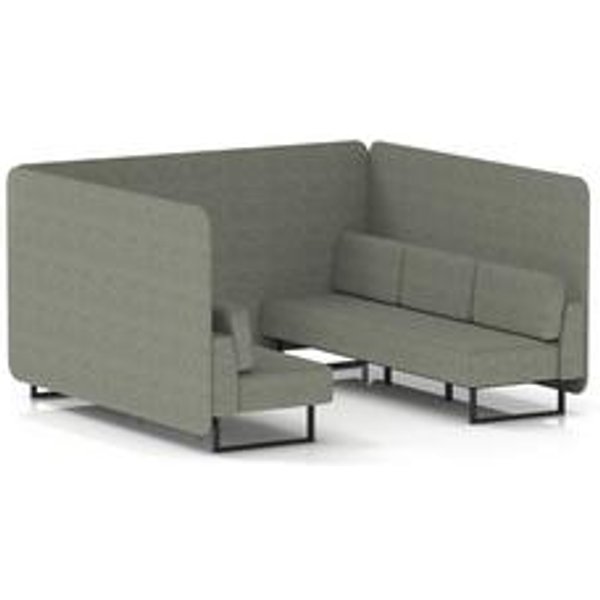 Brixworth 6-Seater Bench Booth Sofa