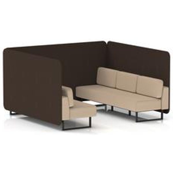 Brixworth 6-Seater Bench Booth Sofa
