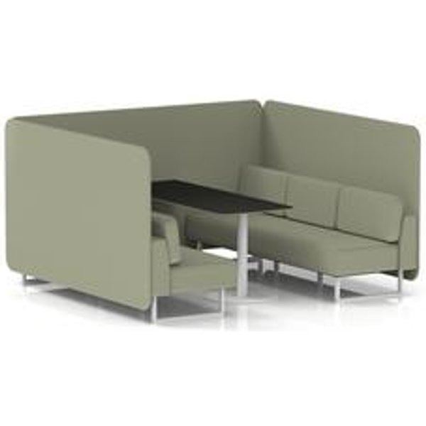 Brixworth 6-Seater Bench Booth with Newbury Panels