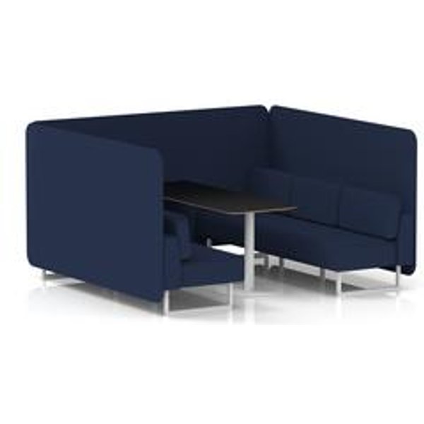 Brixworth 6-Seater Bench Booth with Synergy Panels