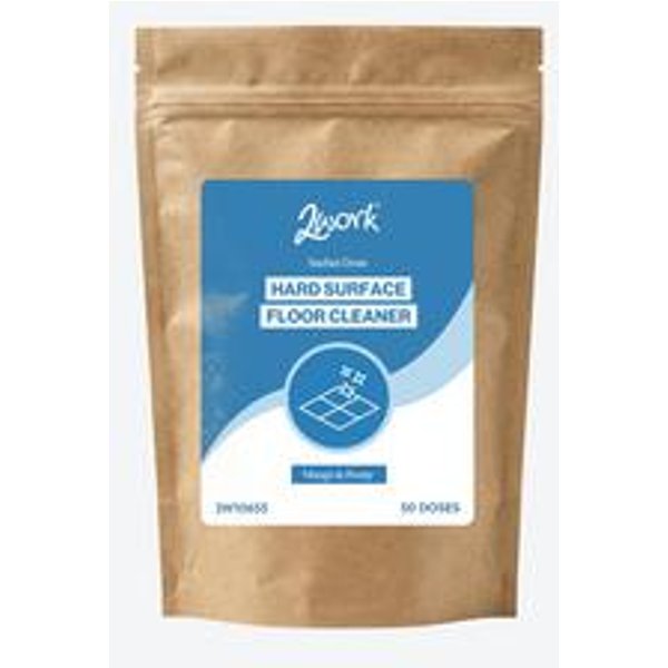 2Work Hard Surface Floor Cleaner Refills Mango & Peony (50 Pack)