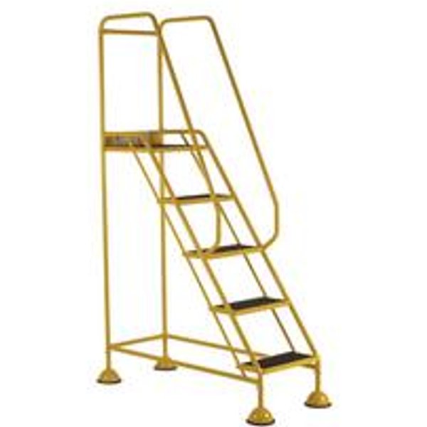 5 Star Anti-Slip 5 Tread Yellow Step Ladder