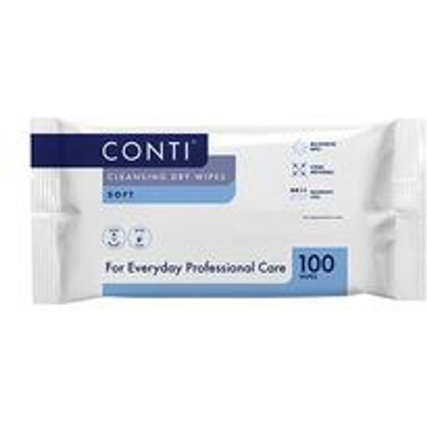 Conti Large Dry Cleansing Wipes - Pack of 32