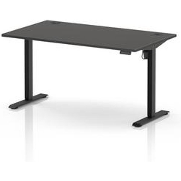 Air Lite Height Adjustable Desk - Carbon Grey Top