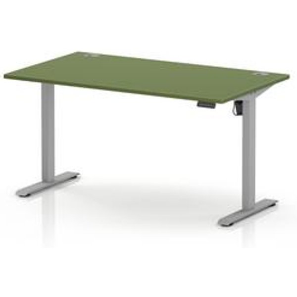 Air Lite Height Adjustable Sit-Stand Desk - Moss Green