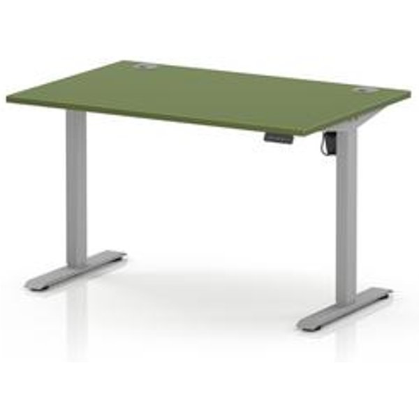 Air Lite Height Adjustable Desk - Moss Green