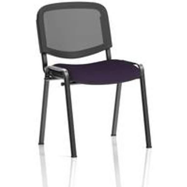 ISO Tansy Purple Mesh Back Conference Chair