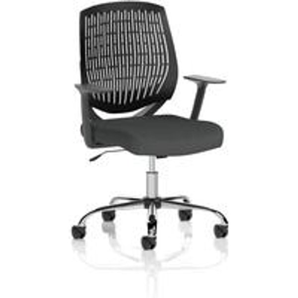 Dura Quest Office Chair with Arms in Black