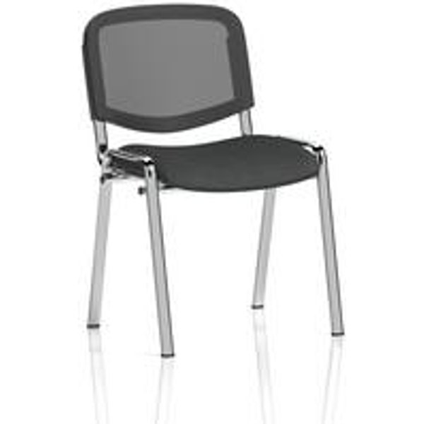 ISO Quest Mesh Back Conference Chair with Padded Seat