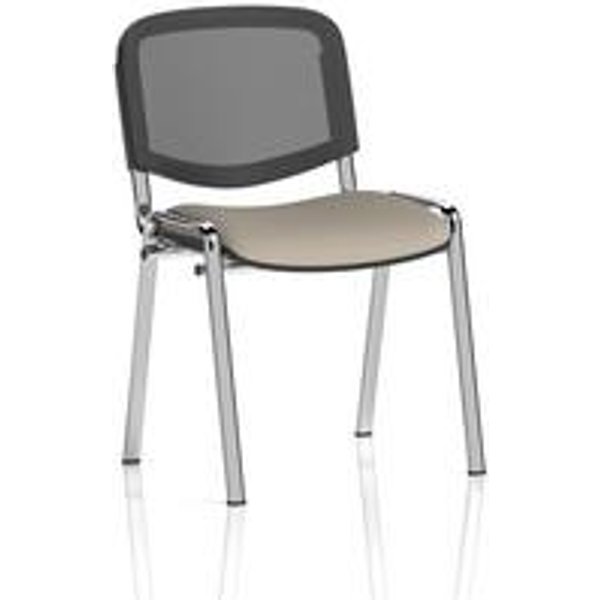 ISO Quest Mesh Back Conference Chair with Chrome Frame