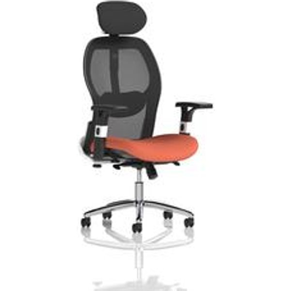 Sanderson II Mesh Back Office Chair with Bespoke Colour Seat