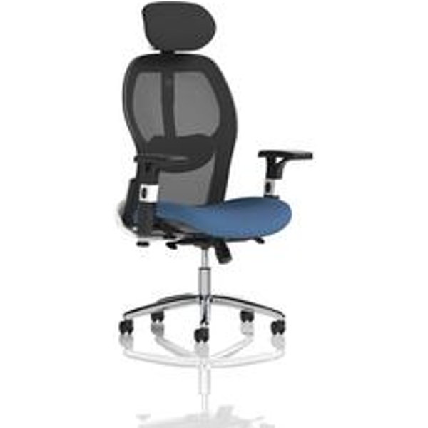 Sanderson II Mesh Back Office Chair with Bespoke Colour Seat