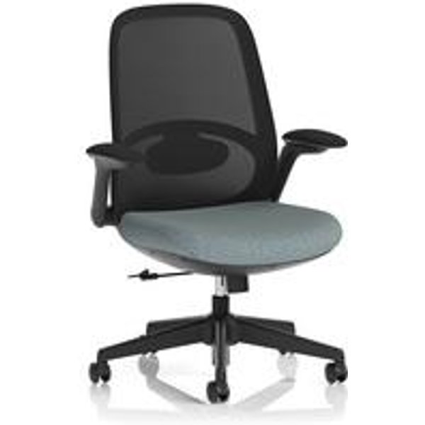 Crew Task Operator Mesh Back Office Chair with Folding Arms