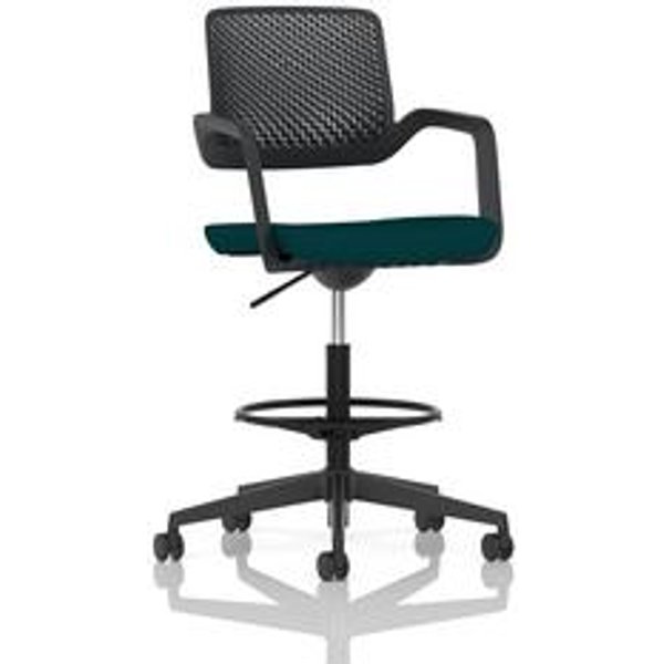Cosmo Hi Rise Office Chair in Maringa Teal