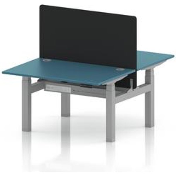 Air 1200 Sit Stand Bench Desk with Ports