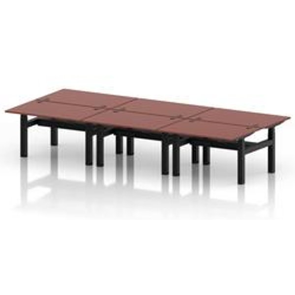 Air 1200x800 Sit Stand Bench Desk with Ports