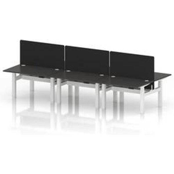 Air 1200 Sit-Stand 6-Person Bench Desk