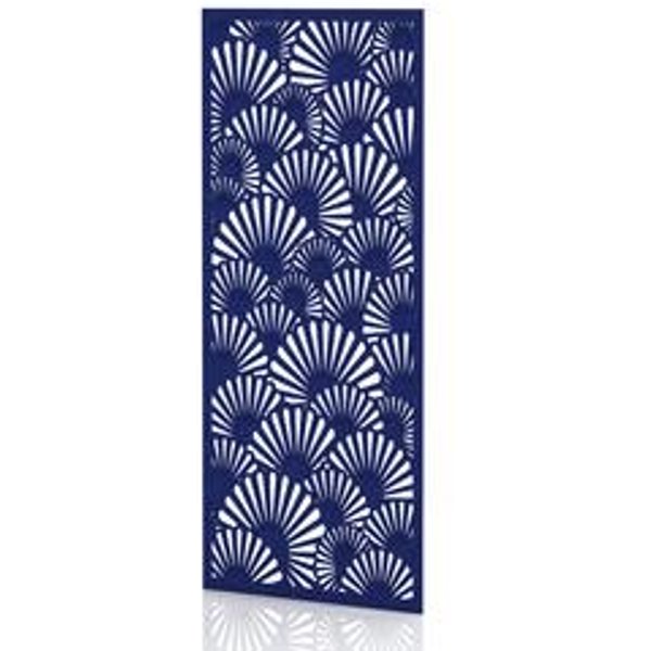 SCH! Acoustic Wall Panel - Fan - Cobalt Blue