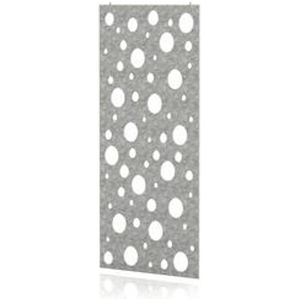 SCH! Polka Acoustic Hanging Wall Panel - Pebble Light Grey