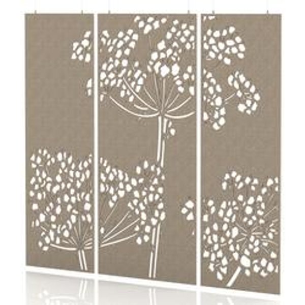 SCH! Acoustic Hanging Wall Panels - Wildflower Beige (3 Pack)