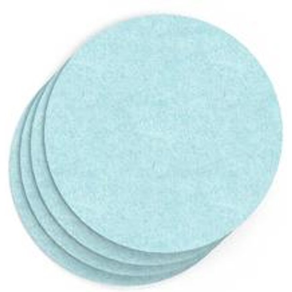 SCH! Acoustic Wall Tiles - Set of 4 - Sky Blue Circles