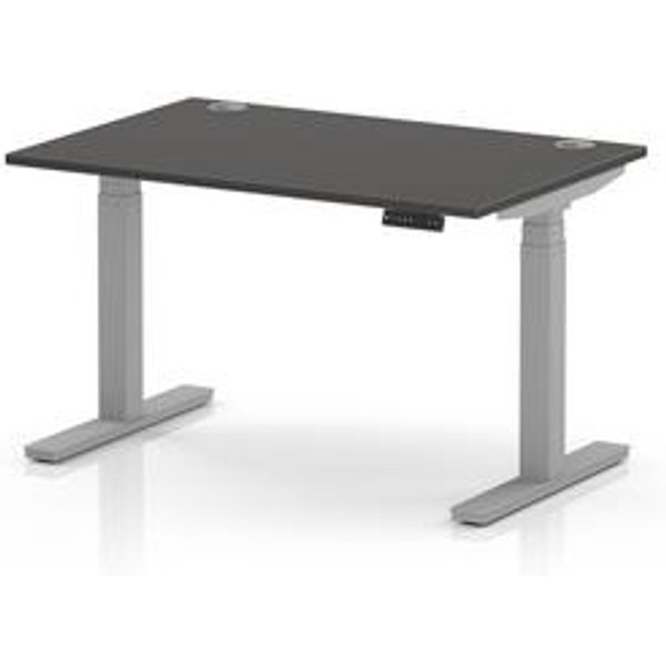 Air Height Adjustable Desk 1200x800mm Carbon Grey