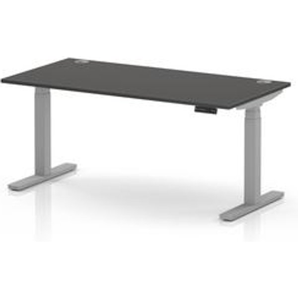 Air Height Adjustable Desk 1600x800mm Carbon Grey