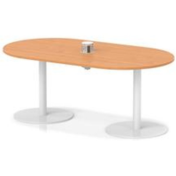Italia 1800 Poseur Boardroom Table with Integrated Power Module
