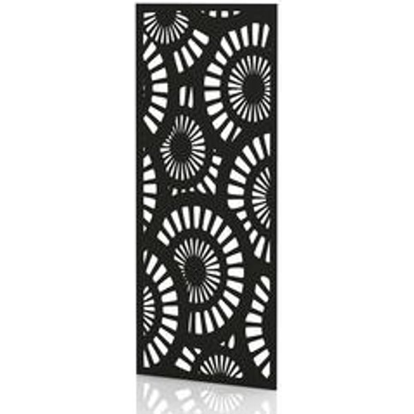 SCH! Sunburst Acoustic Wall Panel - Raven Black
