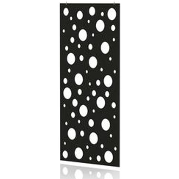 SCH! Acoustic Hanging Wall Panel - Polka Raven Black