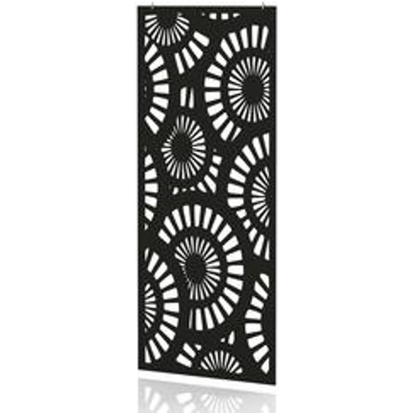 SCH! Sunburst Acoustic Wall Panel - Raven Black